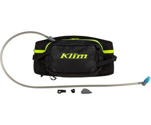 Klim XS Aqua Pak Waist Bag + 2L Hydration Bladder, black for Men