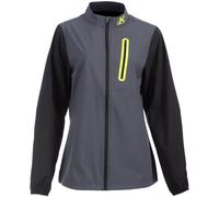Klim Zephyr Wind Ladies Motorcycle Textile Jacket, black-grey, size S for Women