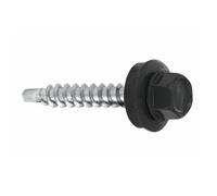 KLIMAS Drilling Self-Tapping Screws 4.8 х 80 mm Pack of 100 RAL 7016 Anthracite Grey Trapezoidal Sheet Metal Screws