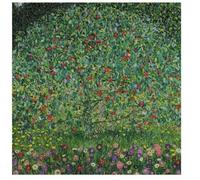 Klimt Apple Tree Cotton Cross Stitch Kit - 14 Count, 300x300 Stitches, 54x54 cm
