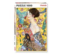 Klimt Lady with a Fan 1000 Piece Jigsaw Puzzle Fine Art Puzzle for Adults