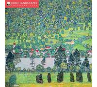 Klimt Landscapes Wall Calendar 2026 (Art Calendar): Original Flame Tree Publishing-Kalender [Kalender]
