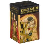 Klimt Tarot Golden Pocket Edition: Tarot Deck, 78 full colour cards and instruction booklet