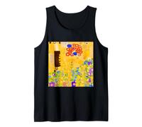Klimt The Kiss Flower Garden Detail Tank Top