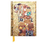 Klimt's Fulfillment, Stoclet Frieze (Foiled Pocket Journal) (Flame Tree Pocket Books)