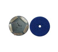 Klindex 4 Inch Diamond Grinding Disc With Five Rectangle Segments Polishing Pad For Concrete Granite And Stone 9PCS(4 Inch-Medium Bond)