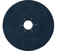 Klingspor 100711 CS 565 Fibre Discs / 100 x 16 mm / Grain 24 / 25 Pieces 125 x 22 mm Sternloch Korn 24 - 25 Stück