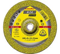 Klingspor 188466 Kronenflex A 24 Extra Grinding Disc for Metals, 125 mm Diameter, 6 mm Thickness, 22.23 mm Bore, Pack of 10