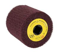 Klingspor 258896 "NFW 600 S" Abrasive Mop Wheel, Brown, 100 x 100 x 19 mm