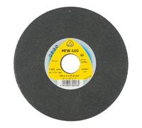 Klingspor 342237 MFW 600 High Performance Non-Woven Discs for Steel, Stainless Steel, Non-ferrous Metals, Grey, Fine Fineness, 125 mm x 6 mm x 22 mm, Pack of 5