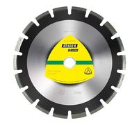 Klingspor 349228 DT 602 A Supra Large Diamond Cutting Blade for Asphalt, Sandstone, 400 mm Diameter, 3.6 mm Thickness, 20 mm Bore