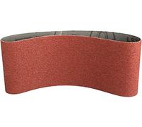 Klingspor 4115 Sanding Belts for Hand Belt Sander for Wood, Metals, NE Metals BH|LS309XH|80|S|F5|75X480 - Contents: 10 Pieces