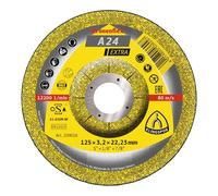 Klingspor A 24 EX Cutting Disc 125 x 3,2 x 22,23 mm gekrümmt 25 Stück