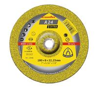 Klingspor A 24 EX Cutting Disc 180 x 8 x 22,23 mm gekrümmt 10 Stück
