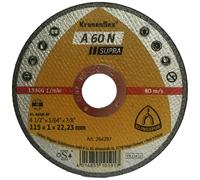 Klingspor A60N Supra 115mm 125mm x 1mm Aluminium Cutting Discs Angle Grinder