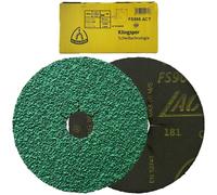 Klingspor Fibre Discs Stainless Steel Grinding 115mm Aluminium Oxide FS966 ACT
