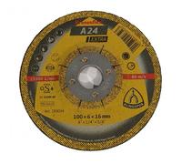 Klingspor Kronenflex A24 Extra Grinding Discs Per/10 Diameter: 100 x 6