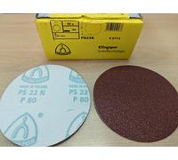 Klingspor PS22K Discs 125mm 80g no hole 6774 box of 50