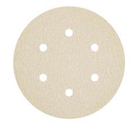 Klingspor Sanding Disc 150 mm Pack of 100 Grit 150 PS 33 BK Velour-Backed, 149151