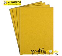KLINGSPOR PS Stripes Sanding Sheet / 30 D, 230 x 280 MM/Pack of 100/100-Grit 194664