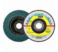 Klingspor SMT 324 Abrasive Mop Discs 115 x 22.23 mm Grain 40 Curved Item No. 321509 Pack of 10