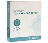 Kliniderm Foam Silicone Border Square Dressing, 15 x 15 cm