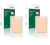 Kliniderm Foam Silicone Lite Border Dressing, 12.5 x 5 cm (Pack of 2)