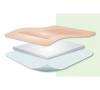 Kliniderm Foam Silicone Square Dressing Without Border, 5 x 5 cm