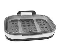 Kliplinc Non-Slip Bathroom Soap Holder, Strong Suction Cup, Drain Rack, Soap Dishes, Household Suction Cup, Wall Soap Dish