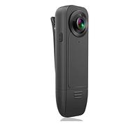 Kliplinc Small Body Camera, Pocket Camera Camcorder True HD 1080P Night Vision 6 Hours Battery Life