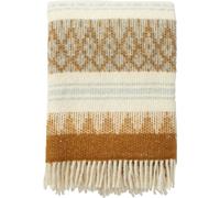 Klippan Yllefabrik - Freja Plaid 130x200 cm, Amber - Amber