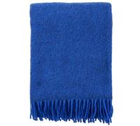 Klippan Yllefabrik - Gotland Plaid 130x200 cm, Blue - Blue