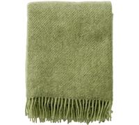 Klippan Yllefabrik Gotland wool throw 130x200 cm Pear