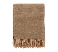 Klippan Yllefabrik Gotland wool throw 130x200 cm Beige