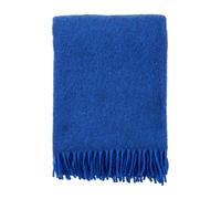Klippan Yllefabrik Gotland wool throw 130x200 cm Blue