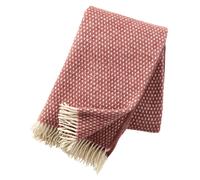 Klippan Yllefabrik Knut wool plaid rust red