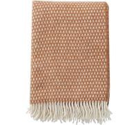 Klippan Yllefabrik - Knut Wool Plaid 130x200 cm, Nougat - Nougat
