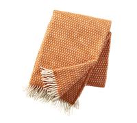 Klippan Yllefabrik Knut wool plaid orange