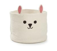 Klippan Yllefabrik Rabbit basket Ø40 cm White