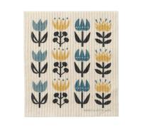 Klippan Yllefabrik Tulip dishcloth 17x20 cm Grey