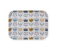 Klippan Yllefabrik Tulip small tray 20x27 cm Grey