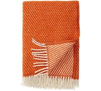 Klippan Yllefabrik - Velvet Plaid 130x200 cm, Rust - Rust