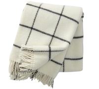 Klippan Yllefabrik - Vinga Plaid 130x200cm, White - White