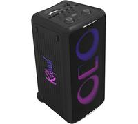 Klipsch Miami Music City Party Speaker - Six Light Show Settings, 18 Hour Battery Life, IPX4 Rated, Pole Mountable, Trolley Wheels and Retractable Handle