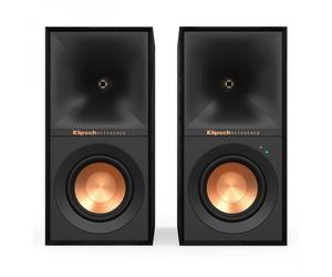 Klipsch R-40PM Reference Powered Bookshelf Speakers (Pair) Black