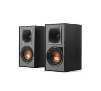 Klipsch R-41M Powerful Detailed Bookshelf Home Speaker Set of 2 Black