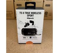Klipsch T5 II True Wireless Sport In-Ear Headphones ANC Bluetooth IP67 Black