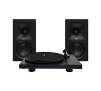 Klipsch The Fives II Speakers & Pro-Ject Debut Carbon EVO Turntable Hi-Fi Bundle Black