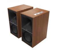 Klipsch The Nines 8-inch Powered Speakers Walnut