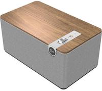 KLIPSCH The Three Plus Bluetooth Speaker - Walnut, Silver/Grey,Cream
